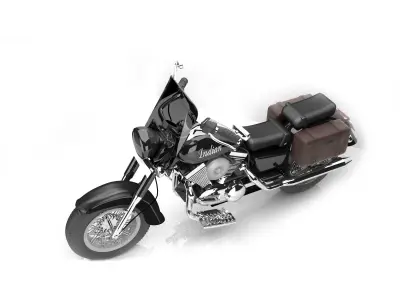 Indian Motorcycle 3D Model 3D model