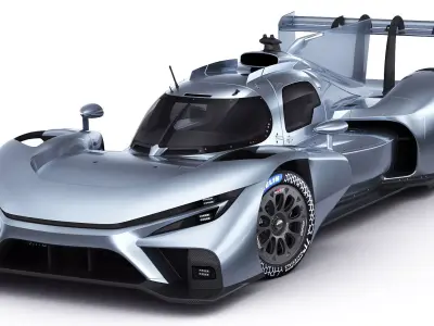 Toyota GR LH2 Racing Concept 2025 3D model