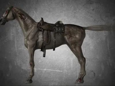 Horse - Pestilence 3D model