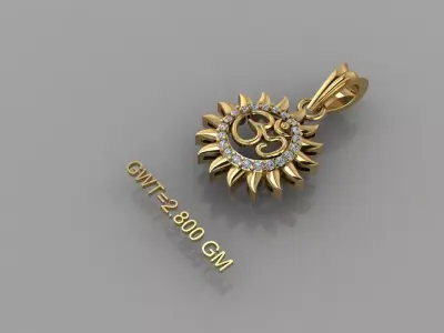 FASHION  PENDANT 3D model