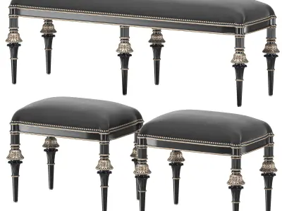 ebanista pierre bench 3D model