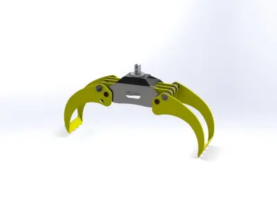 Timber grab 3D model