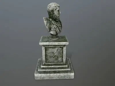 Marcus Aurelius Low-poly 3D model