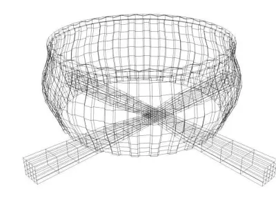 Musical Instrument Rebana 3D model