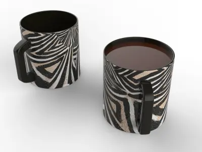 CUP 02 3D model