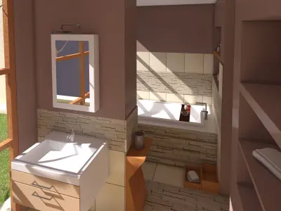 Bathroom 42 3D model