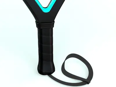 Padel Tennis Racket 3D model