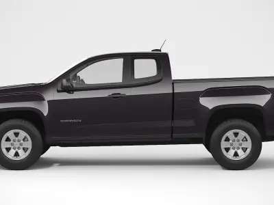 GMC Canyon 2016 3D model