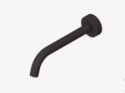 Wall Spout - Luxury - Sleek Low-poly 3D model