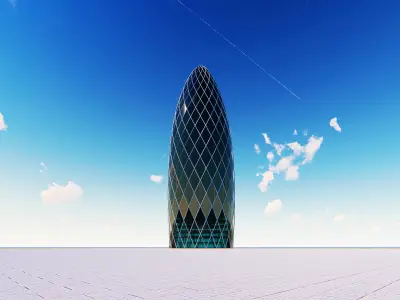 Skyscraper 3D model