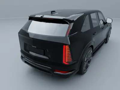 Cadillac-Escalade-iq-2025 With Interior 3D model