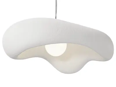 Japanese style Wabi-Sabi Pendant Light 3D model