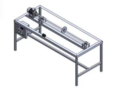 Torsion Testing Machine 3D print model