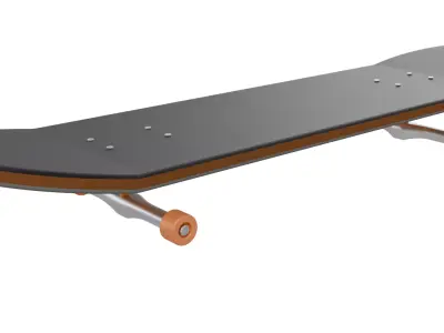 Skateboard 3D model