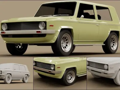 70s 80s Big SUV pack