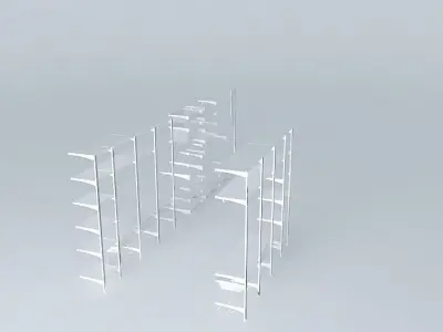 Algot wardrobe 3D model