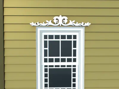 Window Header 3 3D model