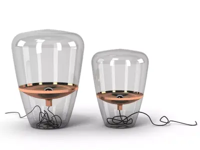 Brokis Kupfer Lamp Set 3D model