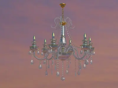 Qandil Chandelier Lyustra 3D model