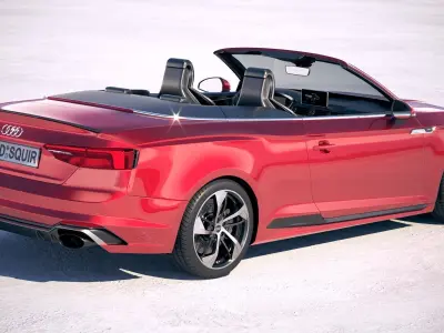 Audi RS5 Cabriolet 2019 3D model