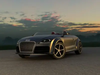 Audi TT collection 3D model