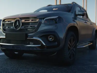 Mercedes Benz X class 2018 3D model