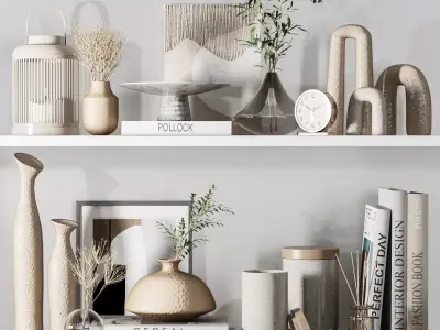 Decorative set024 3D model