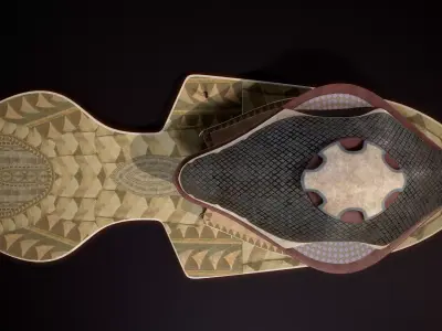 building 18 Low-poly 3D model