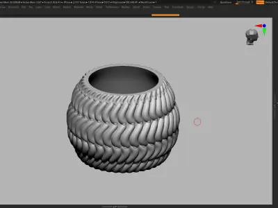 vase 3d print 261 3D print model