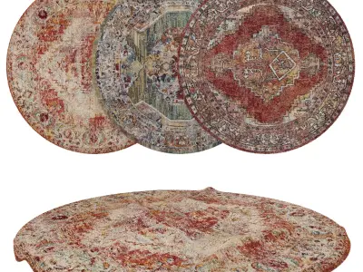 Rugs No 1034 Low-poly 3D model