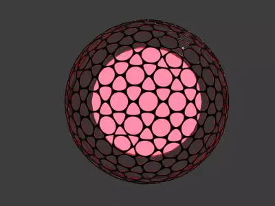 Sci-fi Globe Free 3D model