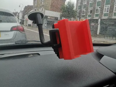 LARGE MOBILE PHONE ADAPTOR FOR SMALL CAR HOLDER Free 3D print model
