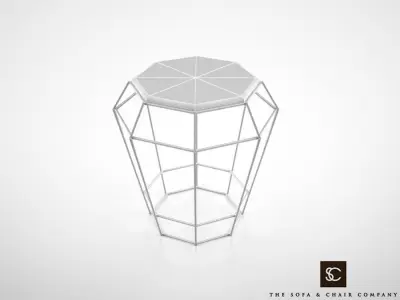 The Sofa and Chair Company Tetra Sidetable 3D model