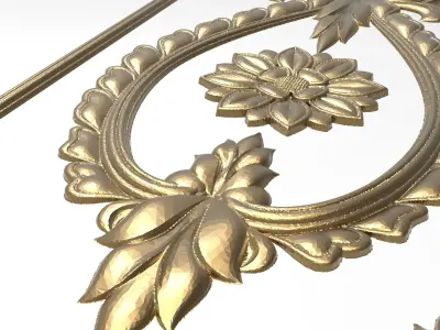  decorative pattern ready for 3D printing 3D model 417