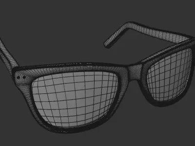 Luxury Sunglasses 3D Model 1 3D model