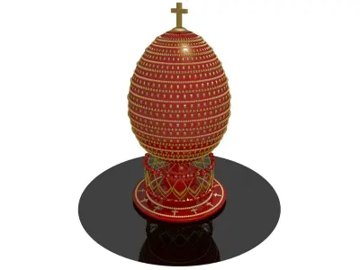 Egg FABERGE R5 3D model