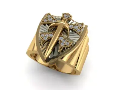 Warrior ring 3D print model purchase