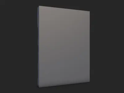 Worn Stone Wall Kitbash 3D model