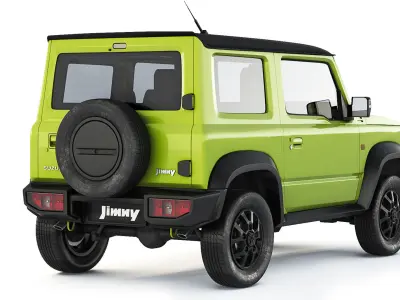 Suzuki Jimny 2019 3D model