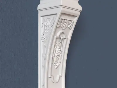 Decorative Corbel 3D model 10