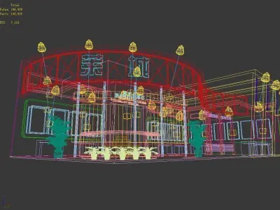 Exhibition - Area - 17X9-3DMAX2009-04 3D model