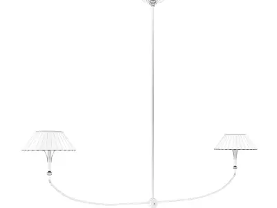 Turlington XL Linear Chandelier 3D model