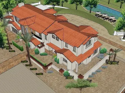 Regal-Luxury-Villa Area-042 3D model