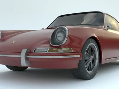 Porsche 911 1967 3D model