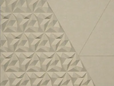 3d Wall Panel Low-poly 3D model