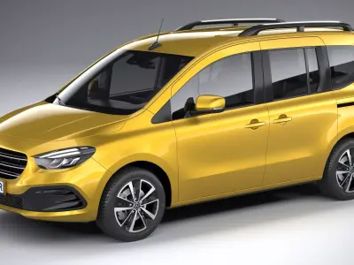 Mercedes-Benz T-Class 2023 3D model