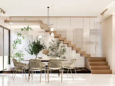 Living room 3D model 42