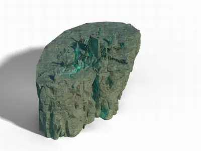 Stone Demon Cave - Stone Mountain 06 3D model