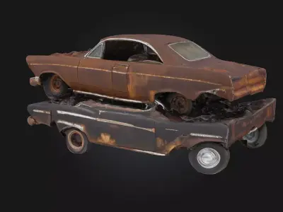 Rusty Classics  Timeworn Treasures of the Past 3D model