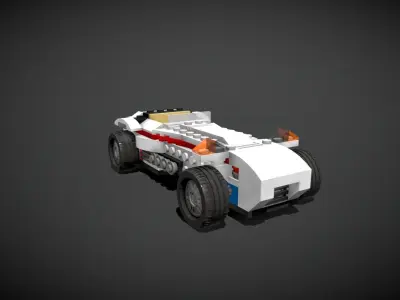 Lego Highway Speedster 3D model